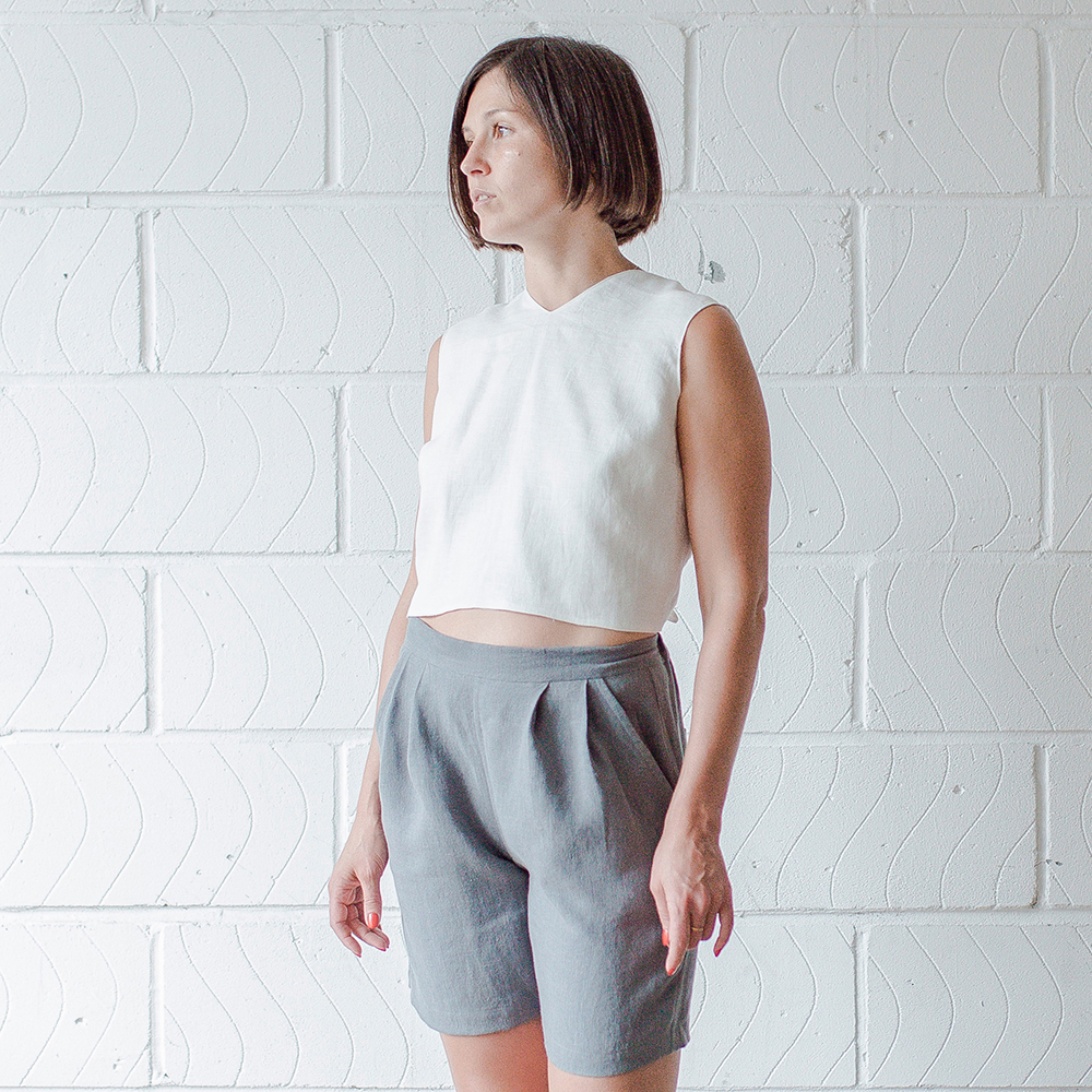 Pattern — Jules — Pleated Shorts Pattern